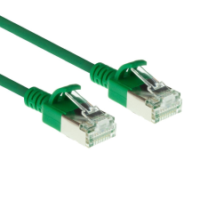 Act ACT CAT6A U-FTP Patch Cable 0,25m Green kábel és adapter