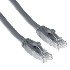 Act ACT CAT6A U-UTP Patch Cable 0,25m Grey kábel és adapter