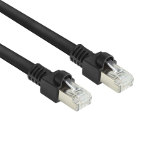Act ACT CAT7 S-FTP Patch Cable 0,5m Black kábel és adapter
