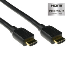 Act AK3945 v2.0 HDMI-A apa - HDMI-A apa kábel 3m - Fekete kábel és adapter
