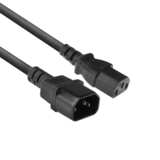 Act C13 - C14 tápkábel 1,8m fekete (AC3315) kábel és adapter