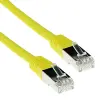 Act CAT5e F-UTP Patch Cable 1m Yellow  IB7801