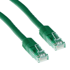 Act CAT5e U-UTP Patch Cable 10m Green IB5710 kábel és adapter