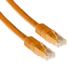 Act CAT5e U-UTP Patch Cable 1,5m Orange IB4551 kábel és adapter