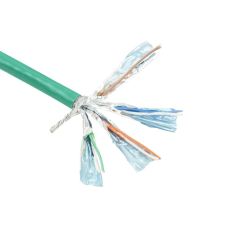 Act CAT6 S-FTP Installation cable 305m Green FP657B kábel és adapter