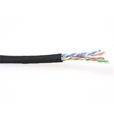 Act CAT6 U-UTP Installation cable 100m Black (EP890H) kábel és adapter
