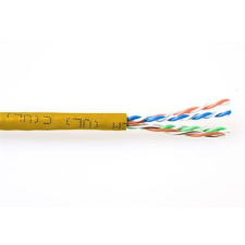 Act CAT6 U-UTP Installation cable 305m Yellow kábel és adapter