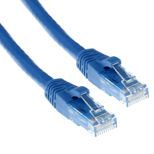 Act CAT6 U-UTP Patch Cable 0,25m Blue IS8652 kábel és adapter