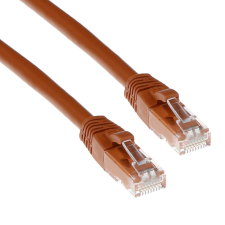 Act CAT6 U-UTP Patch Cable 0,5m Brown IS1600 kábel és adapter