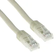 Act CAT6 U-UTP Patch Cable 0,5m Ivory IB8400 kábel és adapter