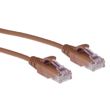 Act CAT6 U-UTP Patch Cable 10m Brown DC9210 kábel és adapter