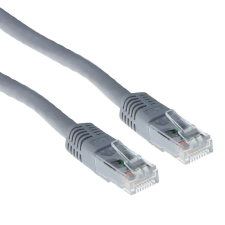 Act CAT6 U-UTP Patch Cable 1,5m Grey IB8051 kábel és adapter
