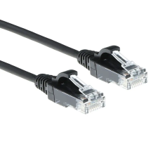 Act CAT6 U-UTP Patch Cable 3m Black  DC9903 kábel és adapter