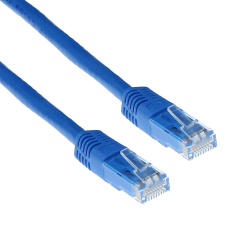 Act CAT6 U-UTP Patch Cable 5m Blue IB8605 kábel és adapter