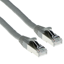 Act cat6a s-ftp patch cable 0,5m grey fb3000 kábel és adapter