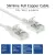 Act cat6a u-ftp patch cable 0,15m white dc6930