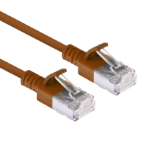Act CAT6A U-FTP Patch Cable 2m Brown DC7202 kábel és adapter