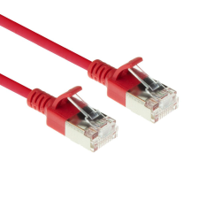 Act CAT6A U-FTP Patch Cable 2m Red DC7502 kábel és adapter
