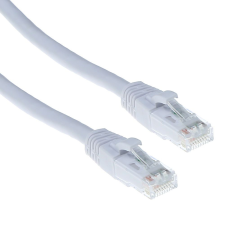 Act CAT6A U-UTP Patch Cable 10m White IB6310 kábel és adapter