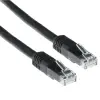 Act CAT6A U-UTP Patch Cable 1,5m Black IB3551