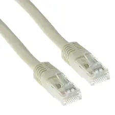 Act CAT6A U-UTP Patch Cable 7m Ivory IB1007 kábel és adapter