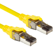 Act CAT8 S-FTP Patch Cable 5m Yellow  FB8005 kábel és adapter