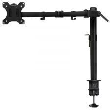 ACT CONNECTIVITY AC8301 Single Monitor Arm 10-32" fekete tv állvány és fali konzol