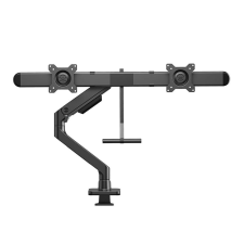 ACT CONNECTIVITY AC8344 Dual Monitor Arm Office Premium gázrugóval keresztrúddal 17"-32" tv állvány és fali konzol