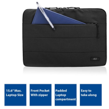 ACT CONNECTIVITY AC8520 City Laptop Sleeve 15.6" fekete számítógéptáska