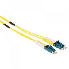 ACT CONNECTIVITY Fiber Optic LC/UPC Összekötő Sárga 40m RL5404 kábel és adapter