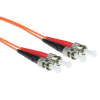 ACT CONNECTIVITY Fiber Optic ST Összekötő Narancssárga 10m RL1010