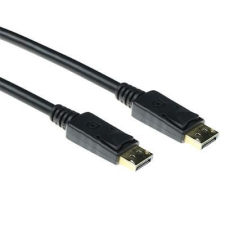 Act DisplayPort male to DisplayPort male cable 3m Black AK3984 kábel és adapter