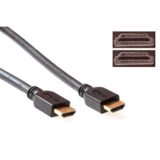 Act HDMI High Speed v2.0 HDMI-A male - HDMI-A male cable 0,5m Black kábel és adapter