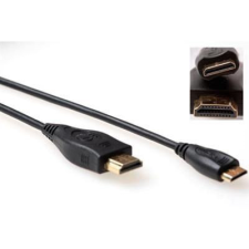 Act HDMI v1.4 high speed video kábel 1m fekete (AK3671) kábel és adapter