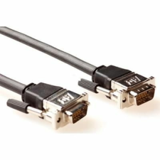 Act High Performance VGA cable male-male with metal hoods 30m Black kábel és adapter