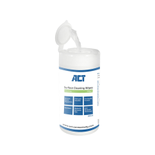 Act nedves felület tisztítókendő, 100 db/csomag, antibakteriális, alkoholmentes (Ac9515) tisztító- és takarítószer, higiénia