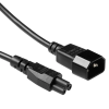 Act Powercord C14 - C5 1m Black AK5433