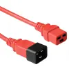 Act Powercord C19 - C20 1,2m Red AK5089