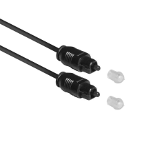 Act SPDIF Toslink M/M Optical cabel 1,2m Black kábel és adapter