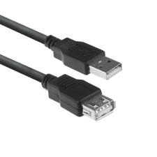 Act USB 2.0 hosszabbító kábel 3m fekete (AC3043) (AC3043) kábel és adapter