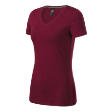  Action V-neck póló női garnet 2XL