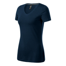 Action V-neck póló női tengerészkék 2XL női póló