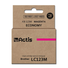 ACTIS (Brother LC123M/LC121M) Tintapatron Magenta nyomtatópatron & toner