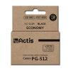 ACTIS (Canon PG-512) Tintapatron Fekete (KC-512R)