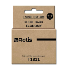 ACTIS (Epson T1811) Tintapatron Fekete (KE-1811) nyomtatópatron & toner