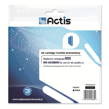 ACTIS (HP 655 CZ109AE) Tintapatron Fekete nyomtatópatron & toner