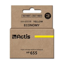 ACTIS (HP 655 CZ112AE) Tintapatron Sárga (KH-655YR) nyomtatópatron & toner