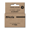 ACTIS (HP 704 CN692AE) Tintapatron Fekete (KH-704BKR)