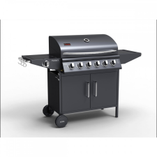 Activa FLORIDA III - 6 égőfejes gázgrill, oldalsó égőfejjel, nyomáscsökkentővel grillsütő