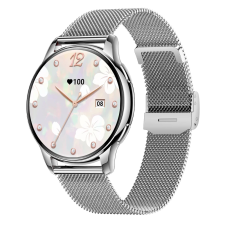 Activa Luna női okosóra ezüst fém színű fém óraszíjjal okosóra